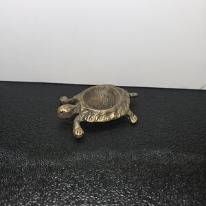 Brass Turtle Decorative Accent
